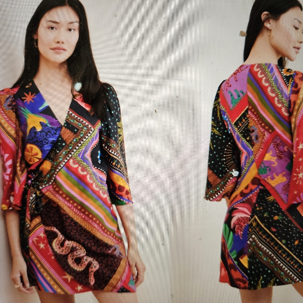Farm Rio Wrap Dress
